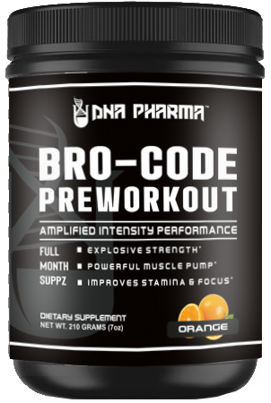 DNA BRO-CODE PRE-WORKOUT - Orange
